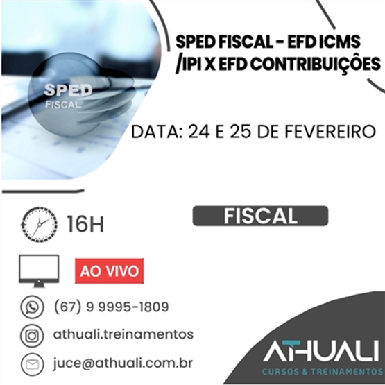 SPED Fiscal - EFD ICMS/IPI X EFD-Contribuições