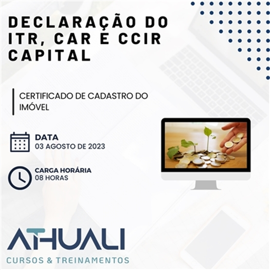 Declaração do ITR, CAR e CCIR (Certificado de Cadastro do Imóvel)